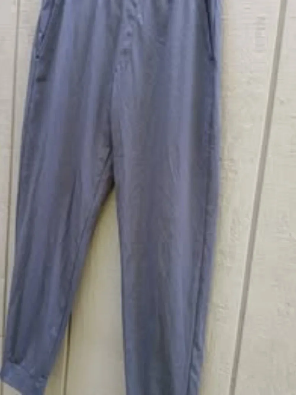 Uniqlo Ultra Stretch Active Jogger Pants Men's Large Grey Tapered Pockets 475384